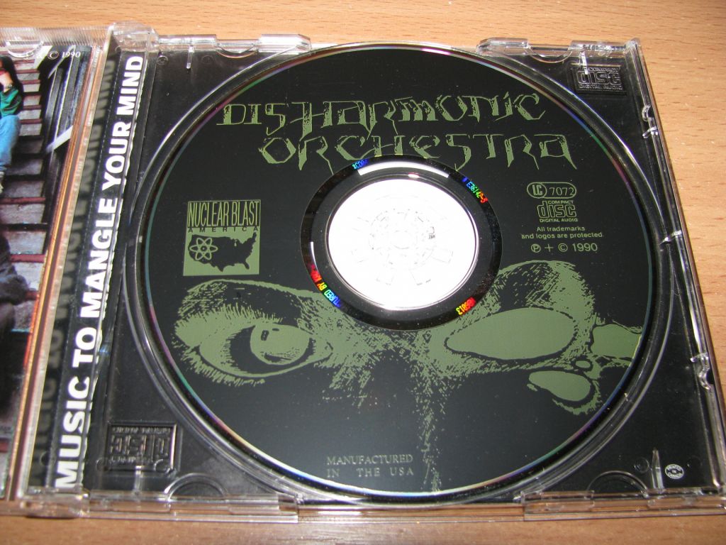 DISHARMONIC ORCHESTRA - Expositionsprophylaxe  (1993 Nuclear Blast 1st press,USA) - фото фото фото 2