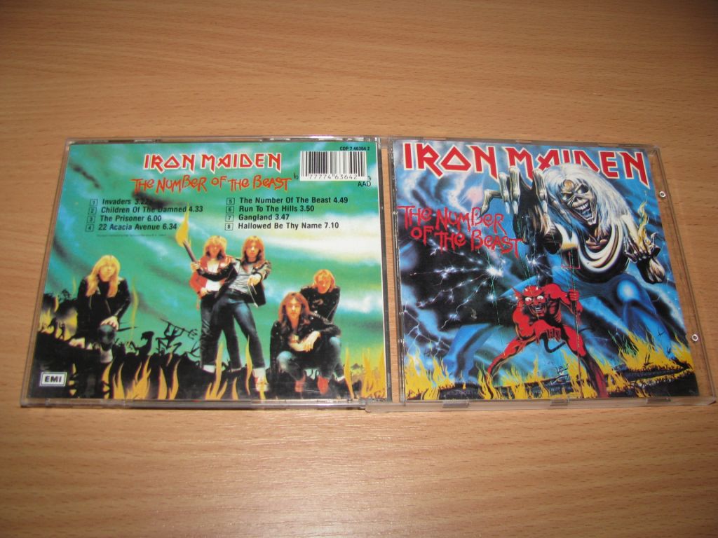 IRON MAIDEN - The Number Of The Beast    (1982 EMI UK) - фото фото фото 0