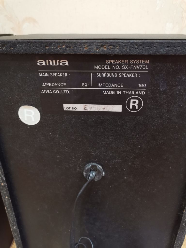 Колонки Aiwa SX-FNV70L - фото фото фото 1