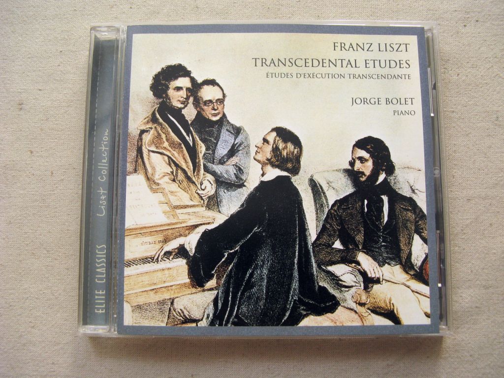 CD Классика. Лист Ф. Трансцендентные этюды. Исп. Хорхе Болет. 1987. - фото фото фото 0