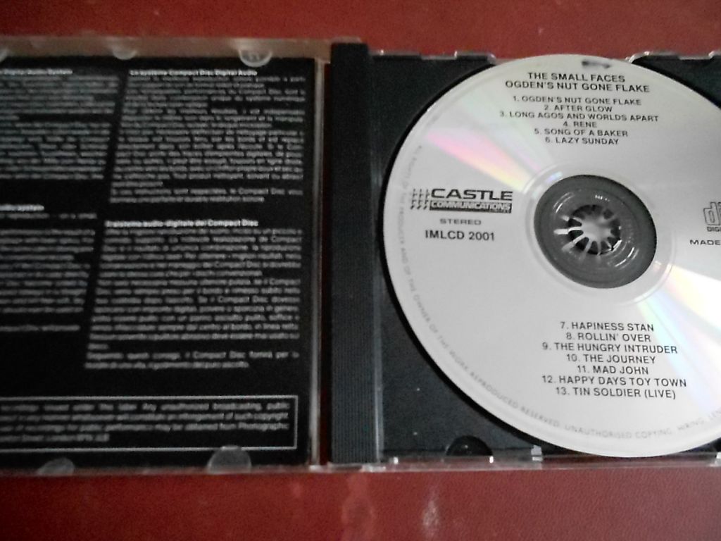 The Small Faces Ogden's Nut Gone Flake CD фирменный б/у - фото фото фото 2