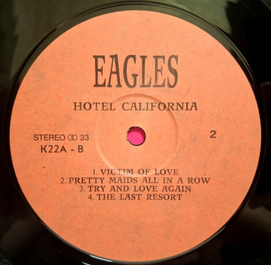 Eagles - Hotel California - 1976.   (LP). 12. Vinyl. Пластинка. - фото фото фото 3