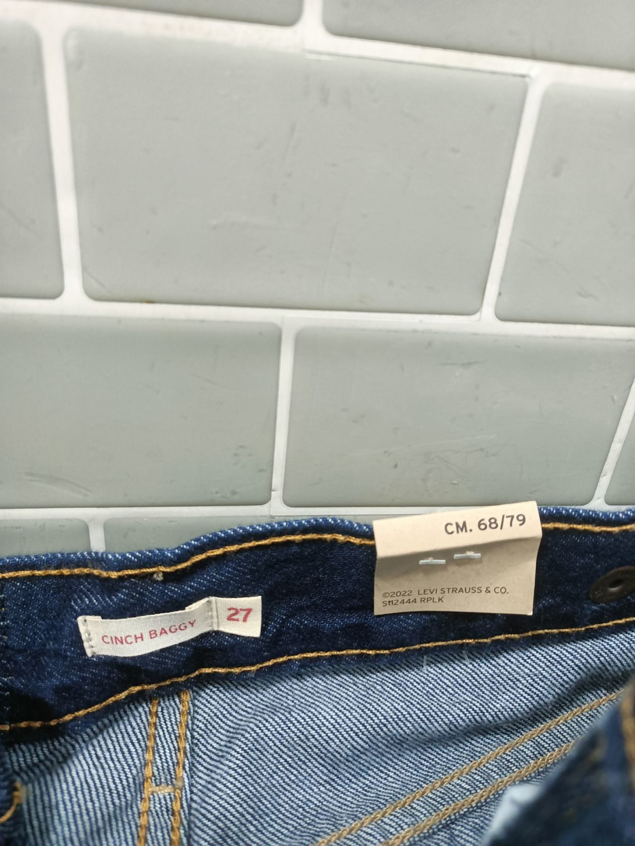 Джинси Levi's Cinch Baggy  3481 - фото фото фото 1
