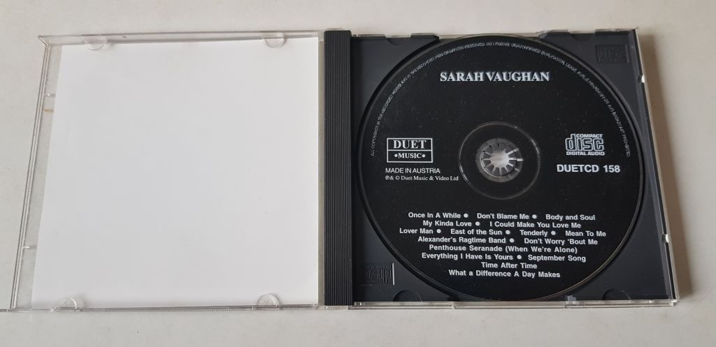 Sarah Vaughan CD фірмовий - фото фото фото 2