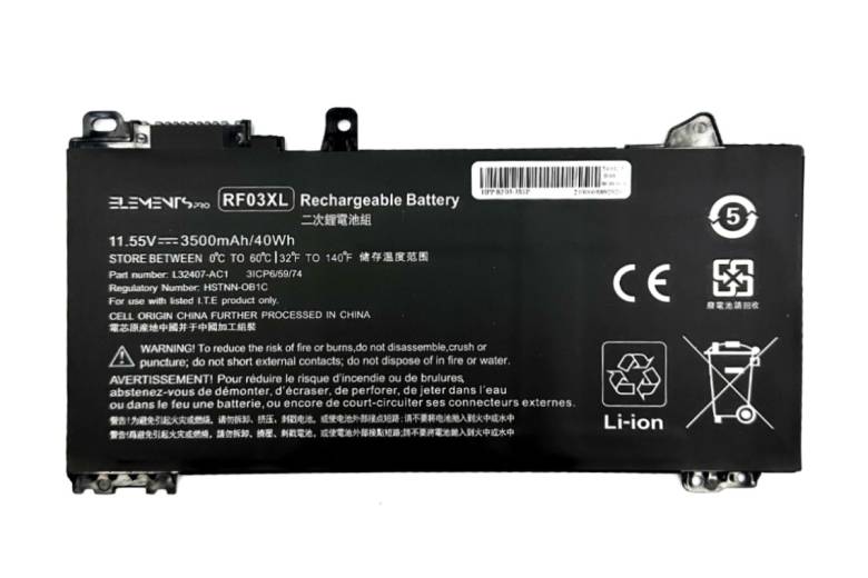 Батарея Elements PRO для HP ProBook 450 G7 455 G7 11.55V 3500mAh (RF03-3S1P-3500) - фото фото фото 0