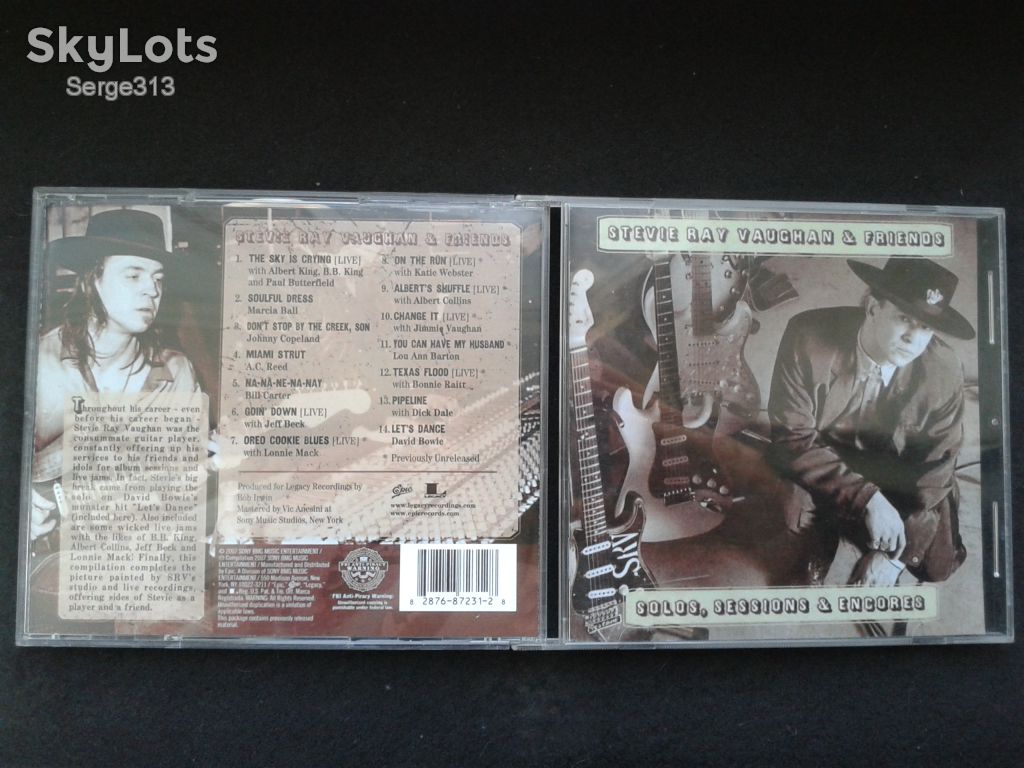 Stevie Ray Vaughan and Friends - Solos, Sessions and Encores - фото фото фото 0