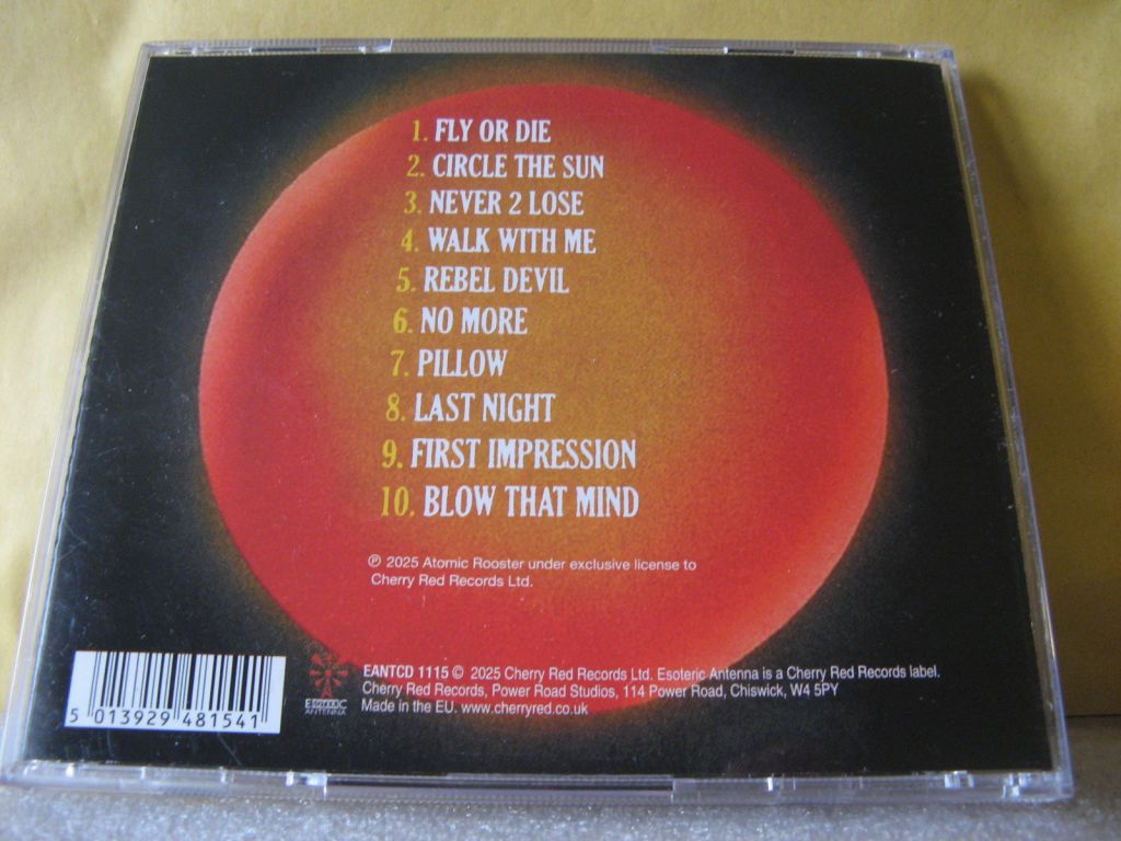 CD Atomic Rooster "Circle the Sun". В КОЛЕКЦІЮ !!! - фото фото фото 1