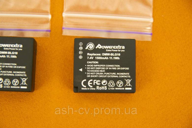 Акумулятор, Panasonic, DMW-BLG10, 7.4V, 1500 mAh - фото фото фото 7