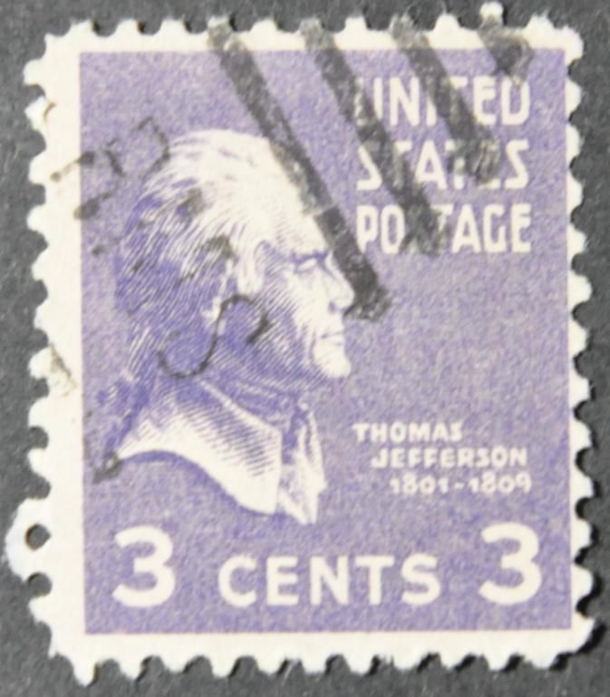 США Президентский выпуск Томас Джефферсон 1938 - фото фото фото 0