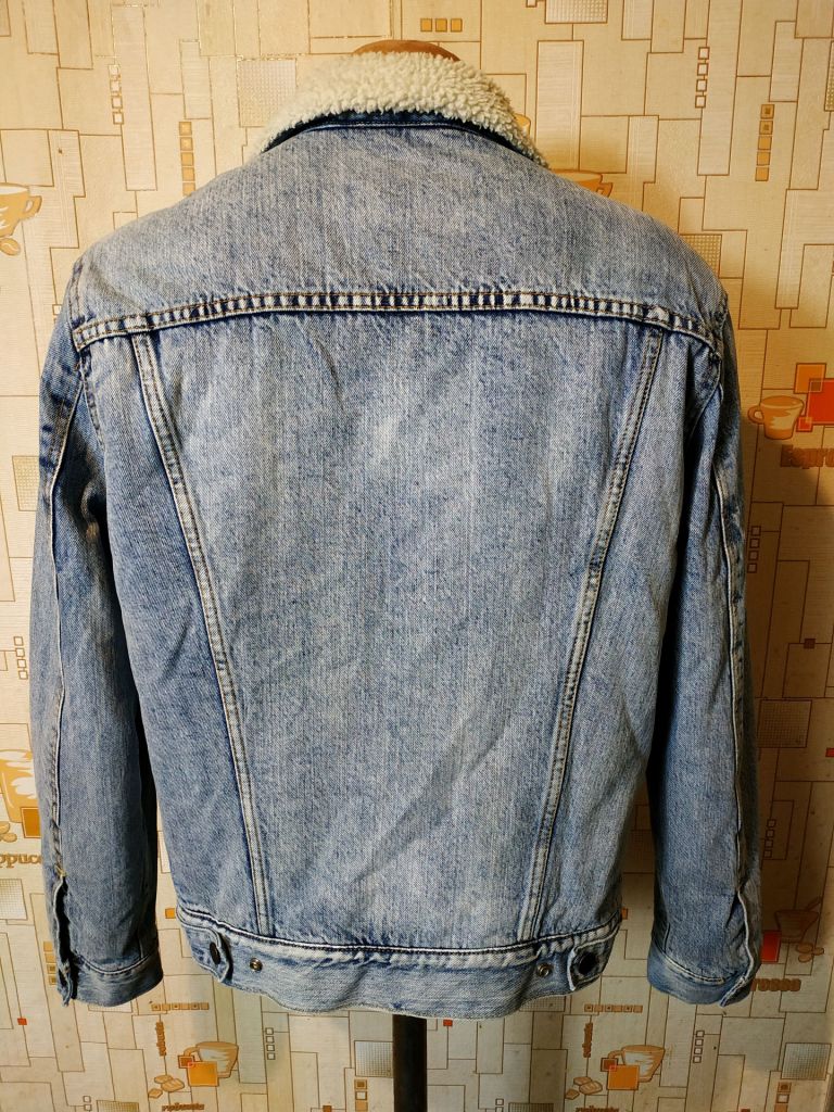 Куртка тепла джинсова чоловіча LEVIS p-p S - фото фото фото 5