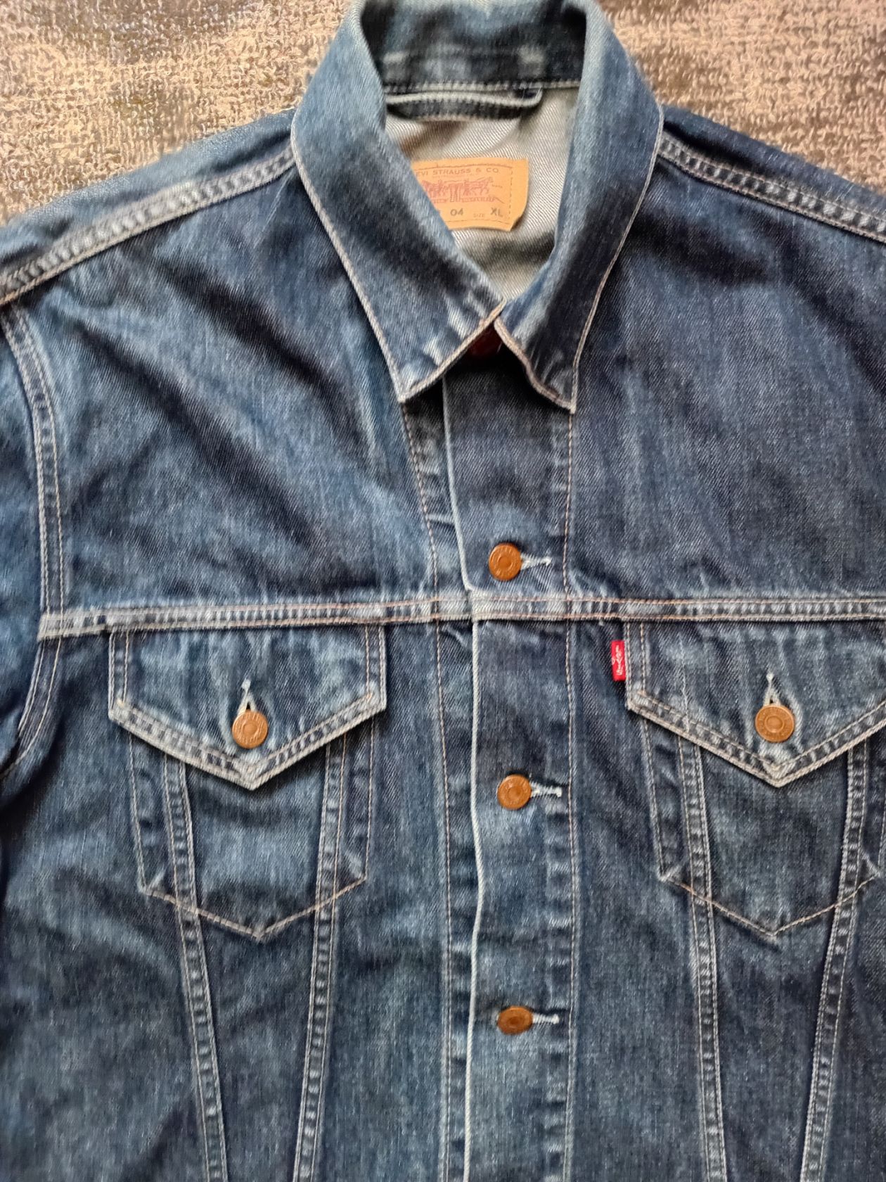 Оригінальна джинсова куртка  LEVI STRAUSS &amp; CO вир. США - фото фото фото 2