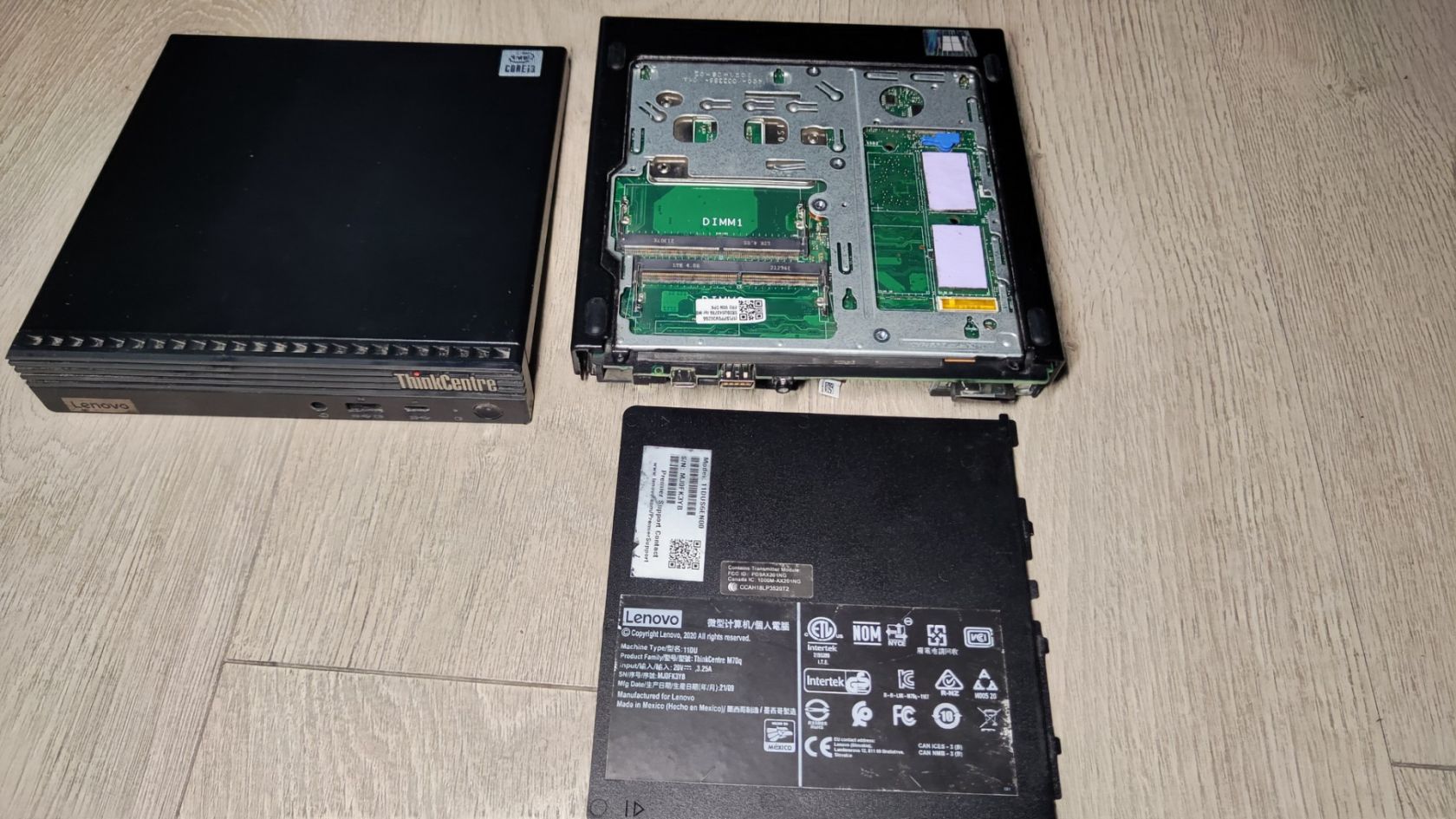 Lenovo ThinkCentre M70q i3-10100T не вмикається - фото фото фото 4