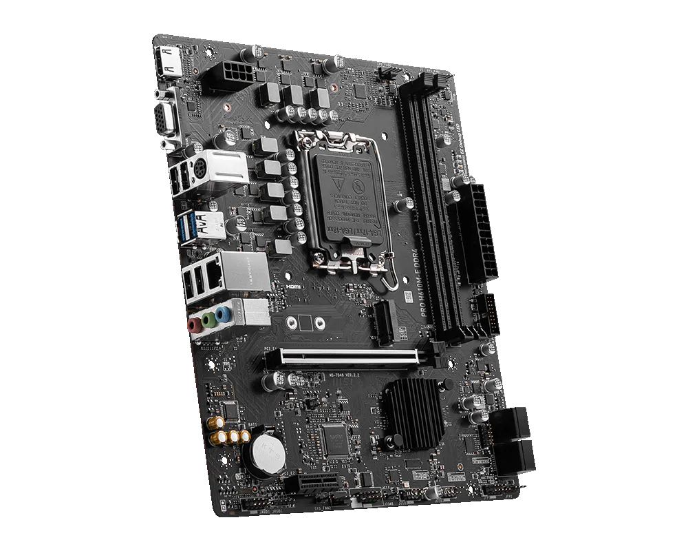 Мать 1700, MSI PRO H610M-E DDR4,  Intel H610 - фото фото фото 1