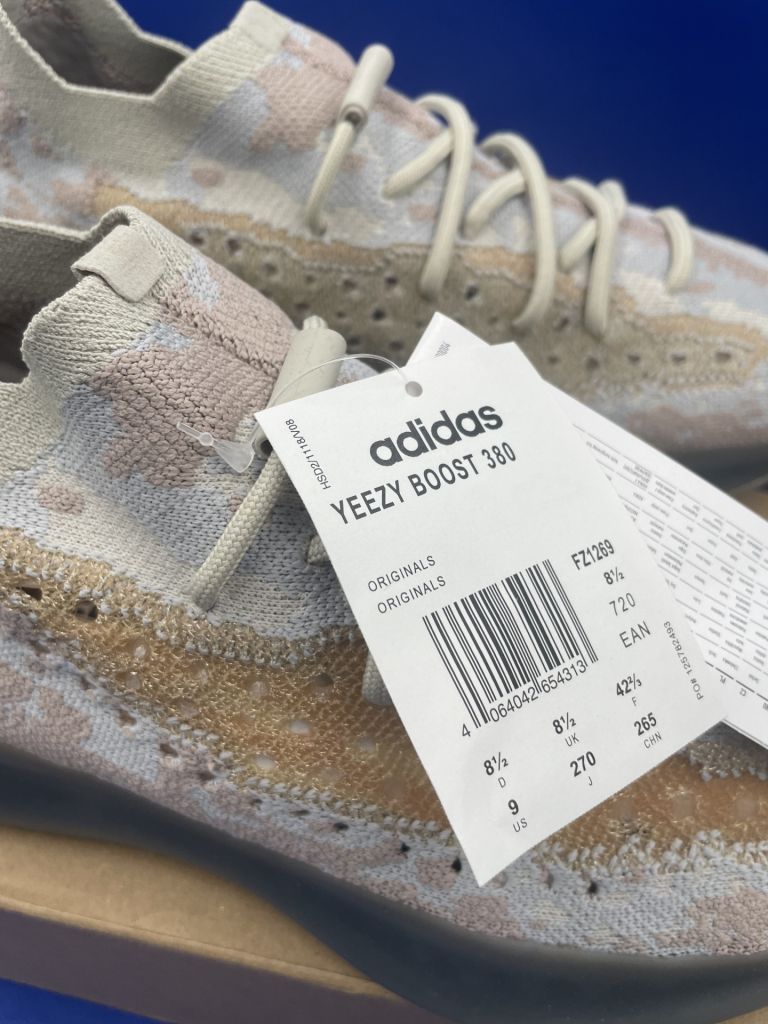 Кроссовки Adidas Yeezy Boost 380 Pepper  (FZ1269) US 9 - фото фото фото 3