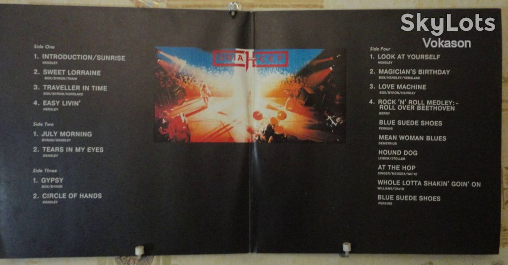 Uriah Heep – Uriah Heep Live 2lp NM+/NM+/NM+ - фото фото фото 2