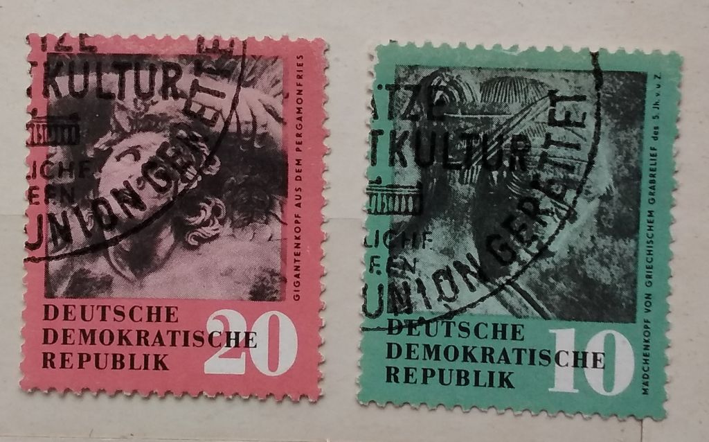 ГДР 1958 г - Сокровища античного искусства - фото фото фото 0
