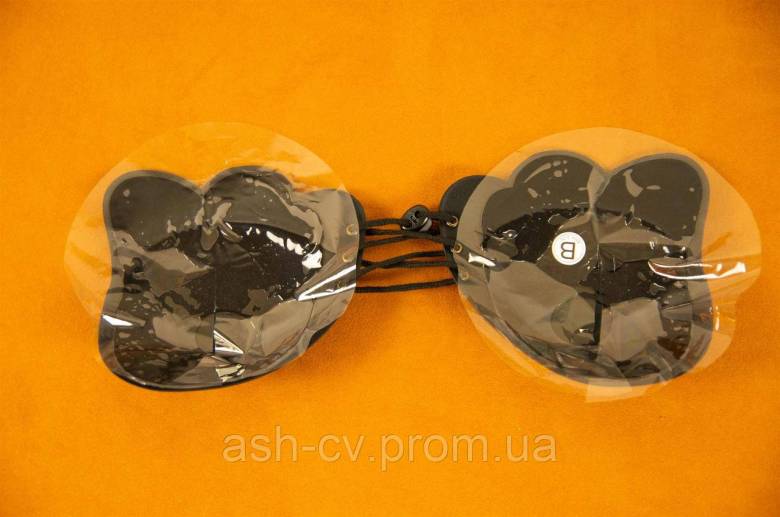 Бюстгальтер, без бретельок, BRA, Push-Up, Size B, Black - фото фото фото 2