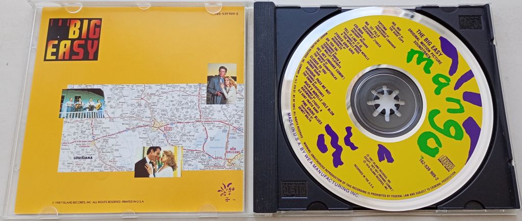 VARIOUS The Big Easy  (Original Motion Picture Soundtrack) CD US - фото фото фото 1