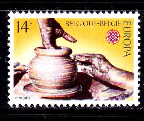Бельгия  1976 г  MNH -   EUROPA CEPT  - - фото фото фото 0