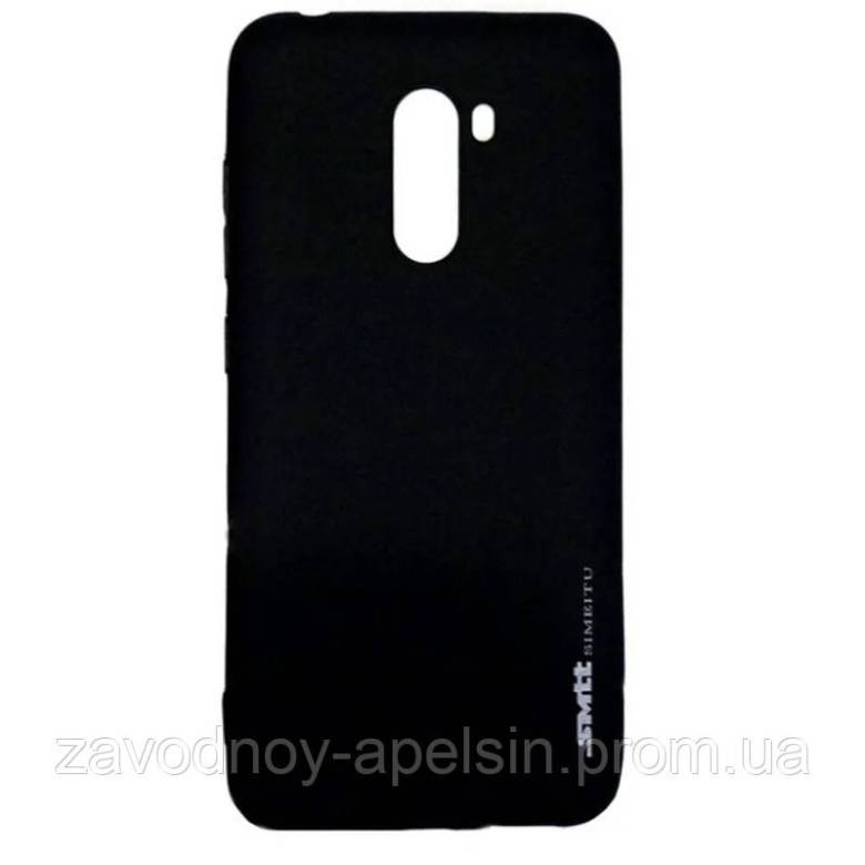 Xiaomi Pocophone F1 Poco Силиконовый чехол (черный) - фото фото фото 0