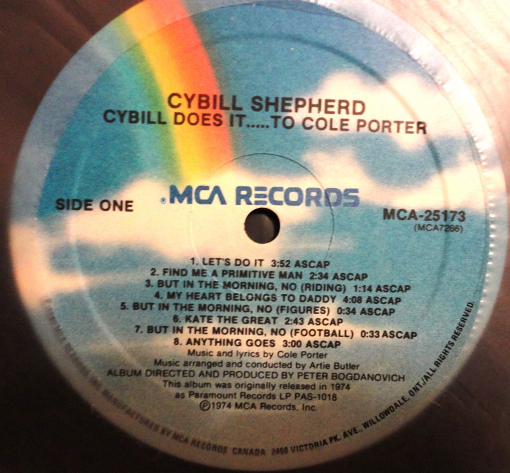 Cybill Shepherd ‎– Cybill Does It... ...To Cole Porter NM+/Mint - фото фото фото 3