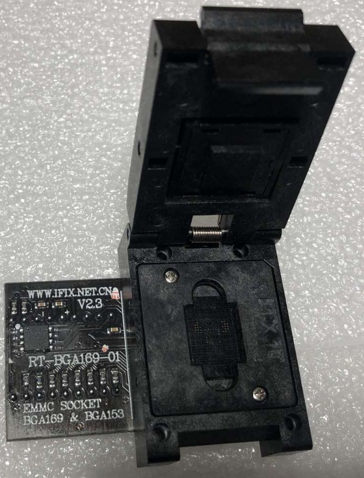 Переходник BGA153/169 eMMC от RT809H для Easy NAND Tiny Tools - фото фото фото 2