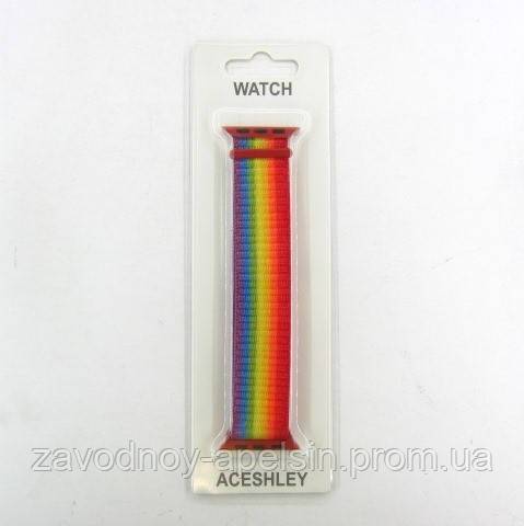 Ремешок Apple Watch 38  40 радуга rainbow - фото фото фото 1
