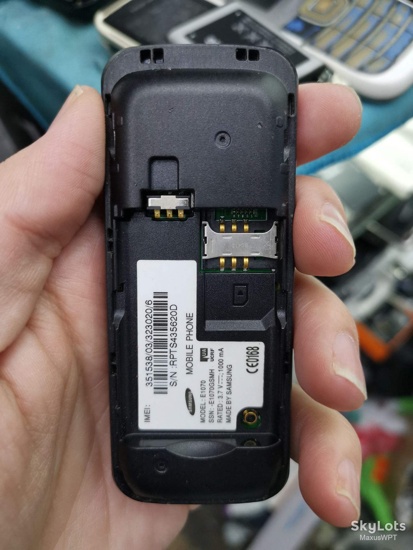 #1260 Sklad Samsung E1070 E 1070 black - фото фото фото 1