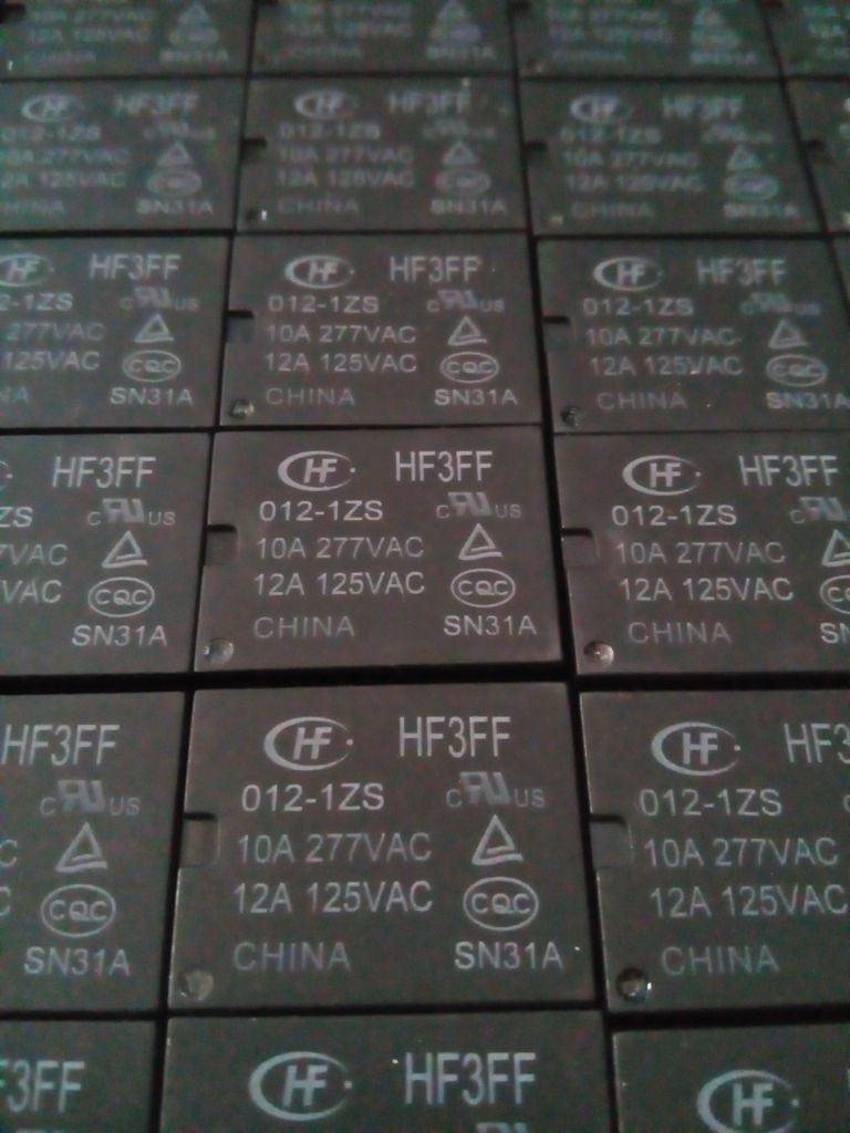реле HONGFA JQC-3FF/012-1ZS 12V контакти 1С - фото фото фото 1