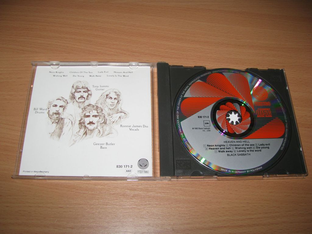 BLACK SABBATH ‎– Heaven And Hell       (1986 Vertigo PDO 1st press,W.Germany) - фото фото фото 1