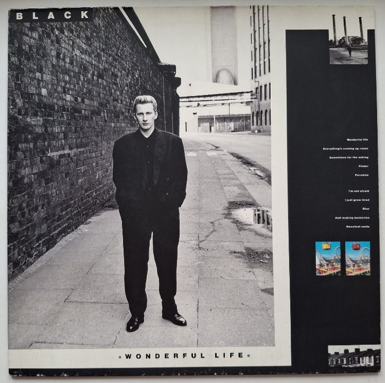 Black. Colin Vearncomble - Wonderful Life - 1987.   (LP). 12. Vinyl. Пластинка. Europe. - фото фото фото 0
