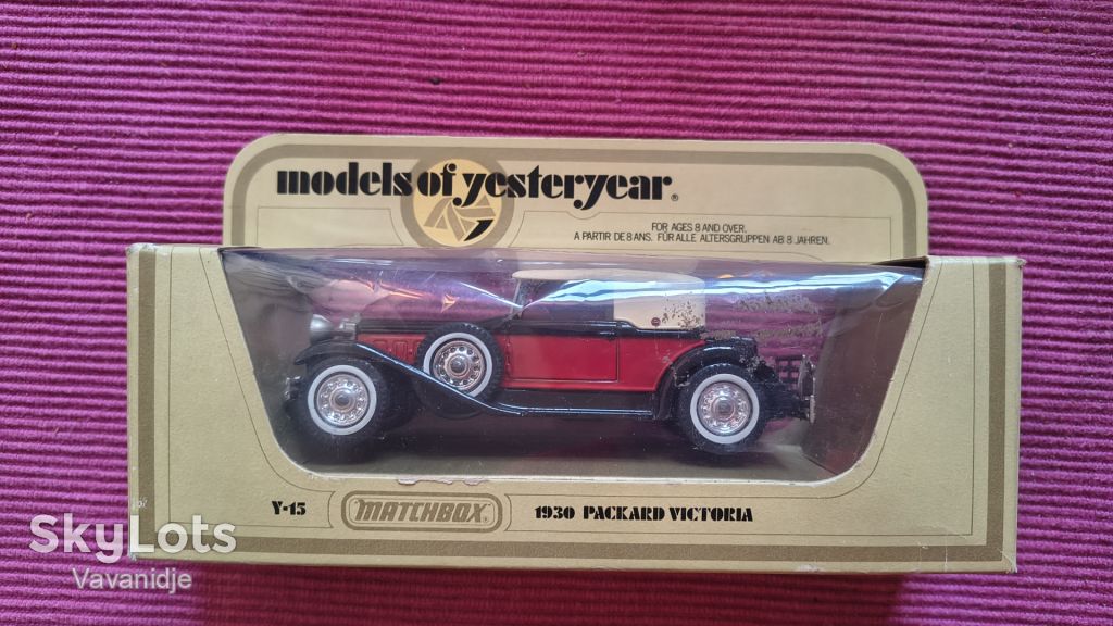 Модель matchbox y-15 1930 packard victoria - фото фото фото 1