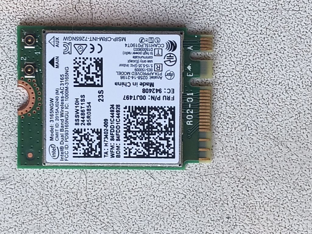 Б/У Wi-Fi модуль model-3165NGW на Lenovo V130-15IKB - фото фото фото 0