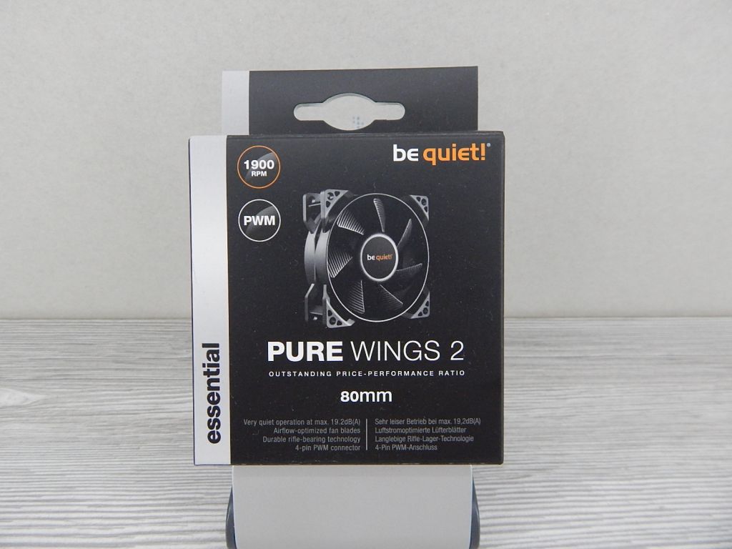 Вентилятор be quiet! Pure Wings 2 PWM 80mm     (BL037) - фото фото фото 0