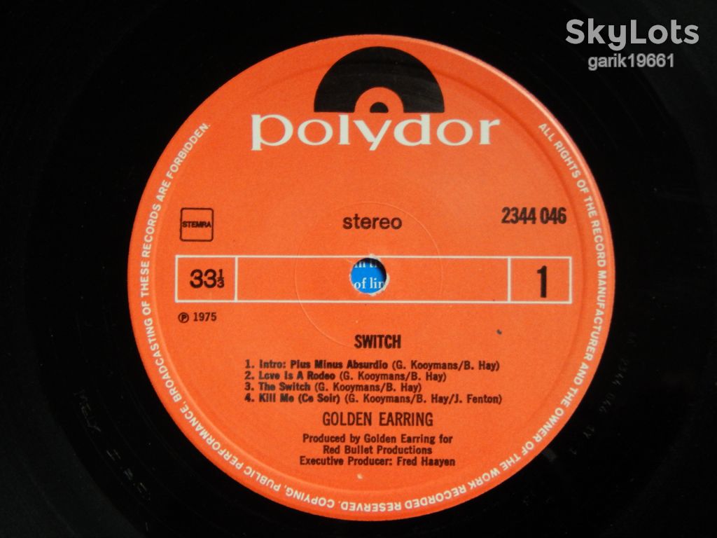 Golden Earring ‎– Switch  (Polydor – 2344 046, Holland) insert EX+/EX+ - фото фото фото 3