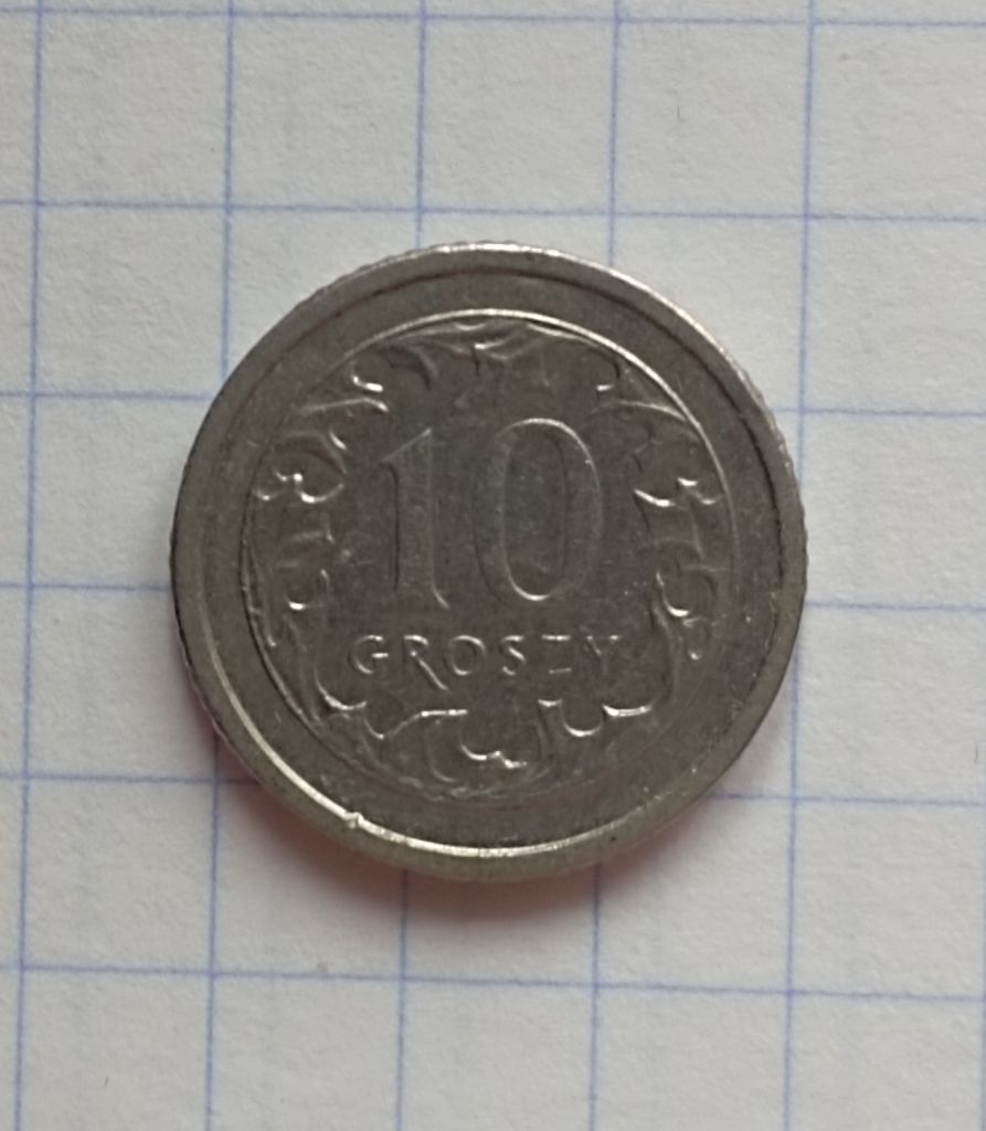 Польша 10 грош 2001  г. - фото фото фото 0