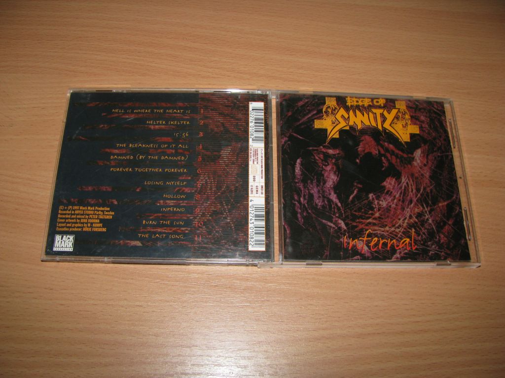 EDGE OF SANITY - Infernal   (1997 Black Mark 1st press) - фото фото фото 0