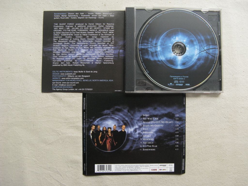 CD Within Temptetion. The Silent Force. 2004. - фото фото фото 2