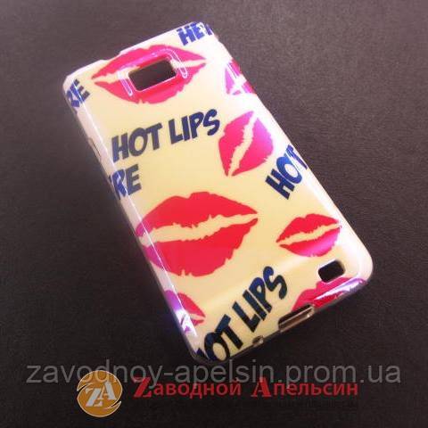 Samsung i9100 S2 чехол рисунок Hot Lips - фото фото фото 0