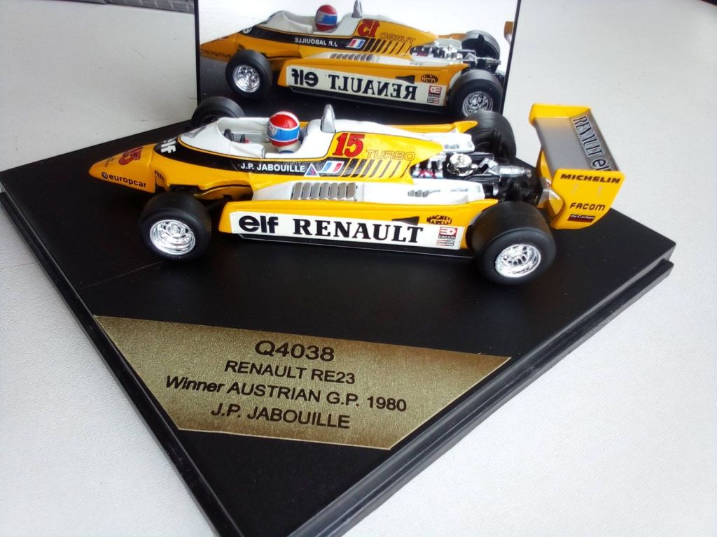 Quartzo F1 Renault RE23 1980 J.P.Jabouille  1/43 - фото фото фото 2
