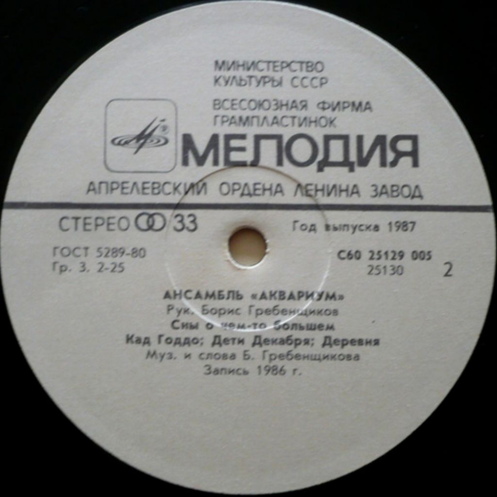 Аквариум / Б. Гребенщиков - Аквариум - 1984-85.   (LP). 12. Vinyl. Пластинка. - фото фото фото 3