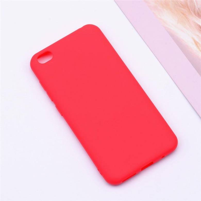 Чохол для Xiaomi Redmi Go силікон Soft Touch бампер червоний - фото фото фото 0