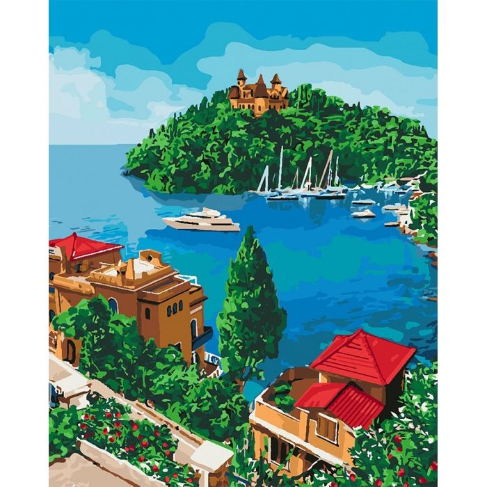 Картина по номерам с рамкой и акриловыми красками Украина 40*50см - фото фото фото 0