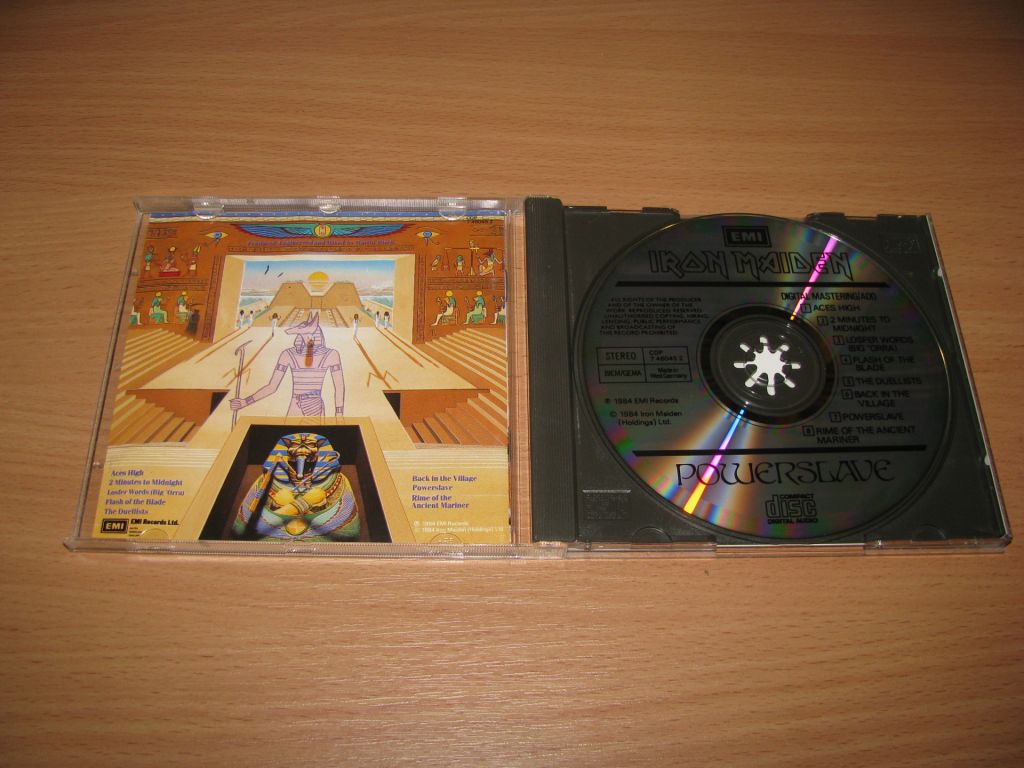 IRON MAIDEN - Powerslave     (1984 EMI W.Germany) - фото фото фото 2