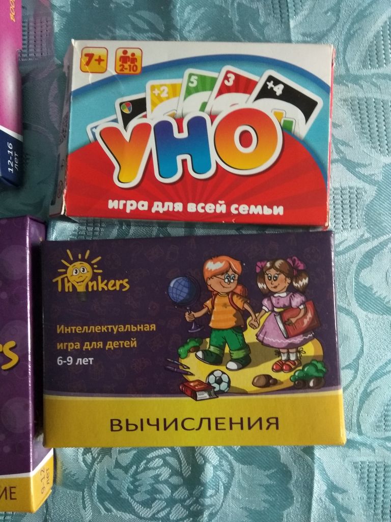 Thinkers — интеллектуальные игры для всех и Настольная игра УНО - фото фото фото 2