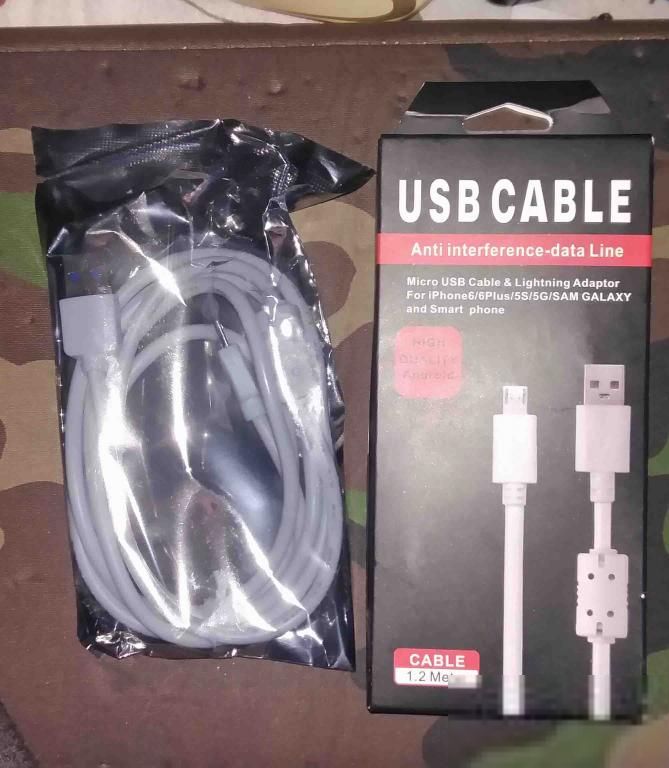 МИКРО ЮСБ MICRO USB  ШНУР ЗАРЯДКИ з фірітовим фільтром ЯКІСТЬ - фото фото фото 0