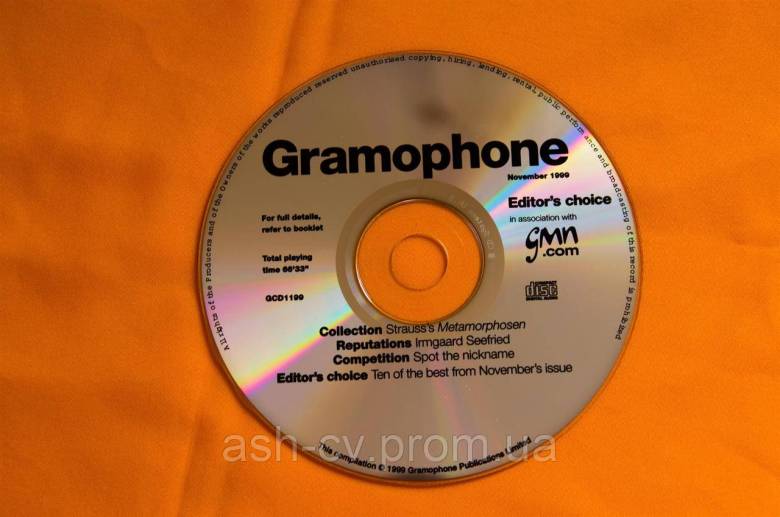 Музичний диск CD. GRAMOPHONE Collection 99 - фото фото фото 3