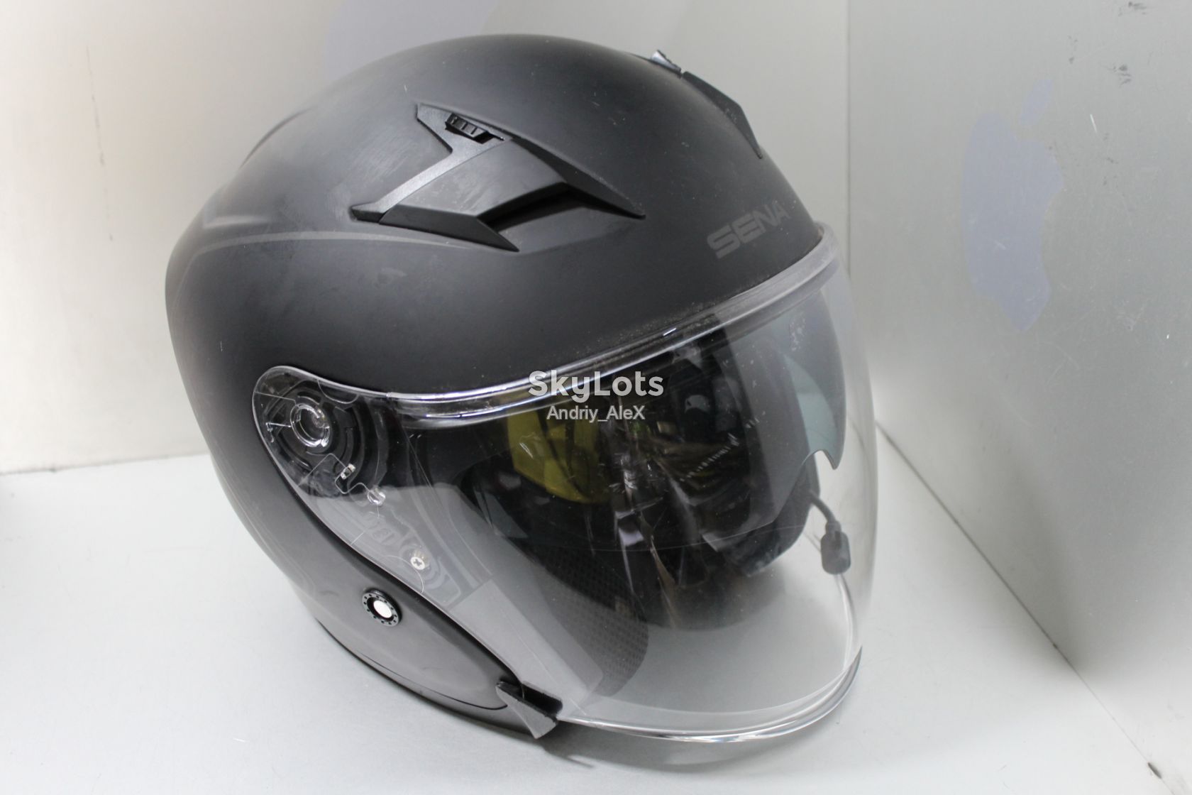 Мотошолом Sena Outstar SP58 Bluetooth Helmet M  (smart шлем) - фото фото фото 2