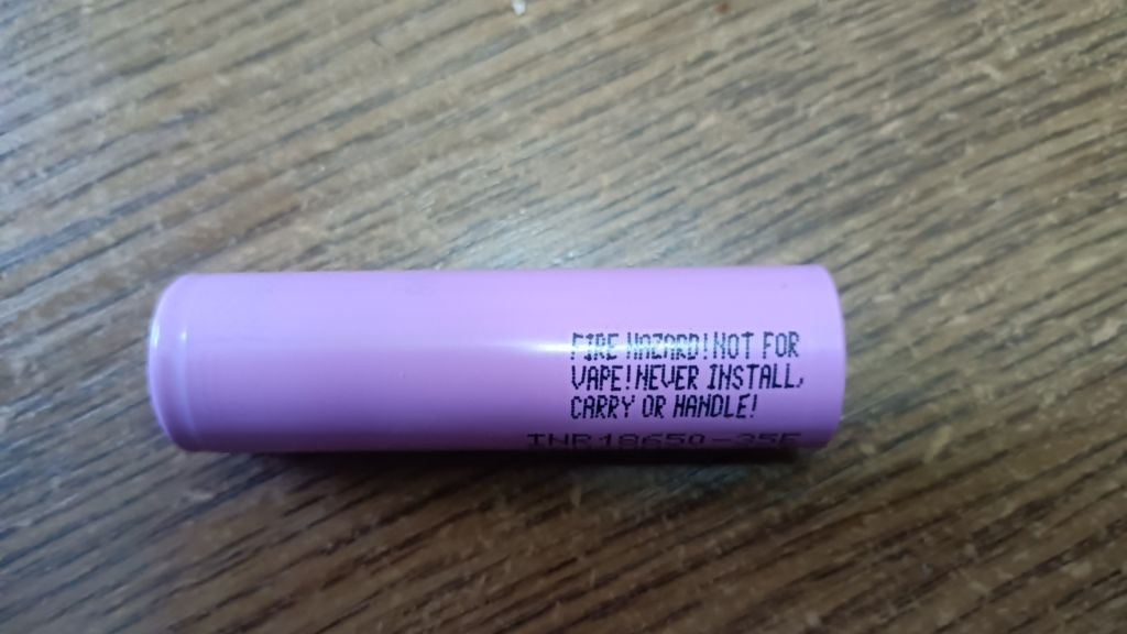 Акумулятор новий Samsung INR18650-35E 3400mAh - 8A - фото фото фото 1