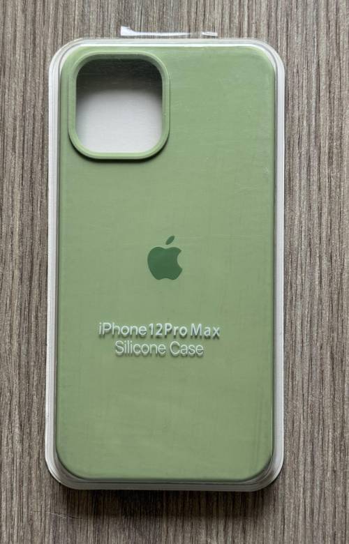 Чохол Silicone Case для Apple iPhone 12 Pro max Green - фото фото фото 1